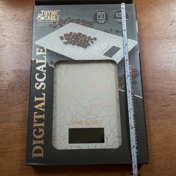 Thyme & Table Luxe Collection Digital Scale New in Box - Picture 7 of 11